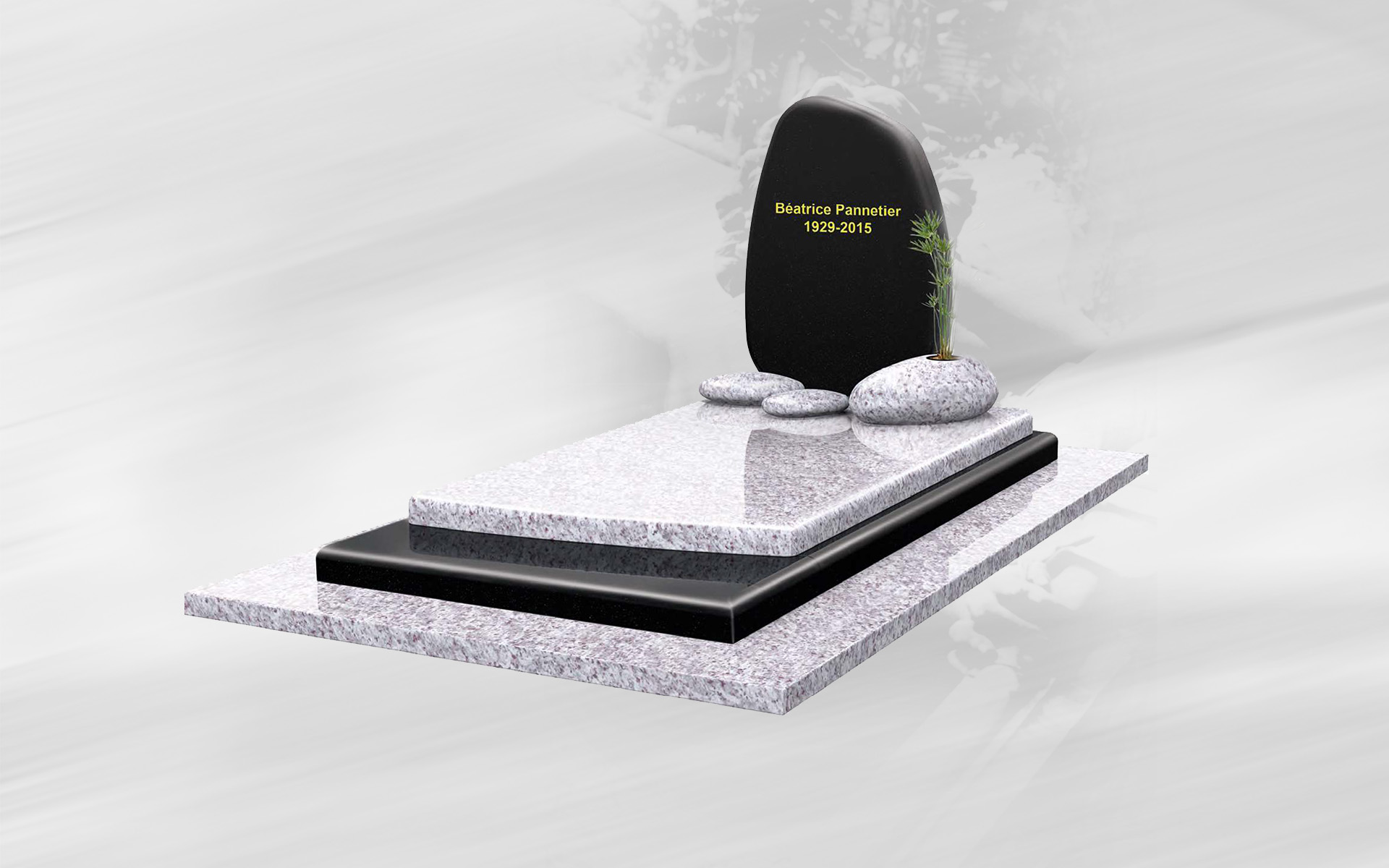 Prix D Un Monument Funeraire Plus Pose Monument funéraire en Vendée - BN414